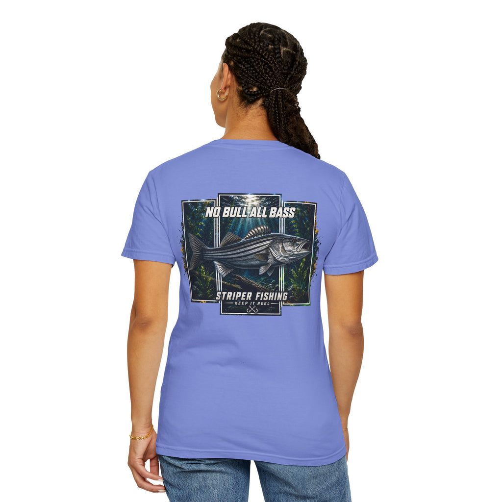 Saltwater Sea Striper Fishing Tee — Hooked Horizon Co.  Angler Gifts Ocean Lover Gifts