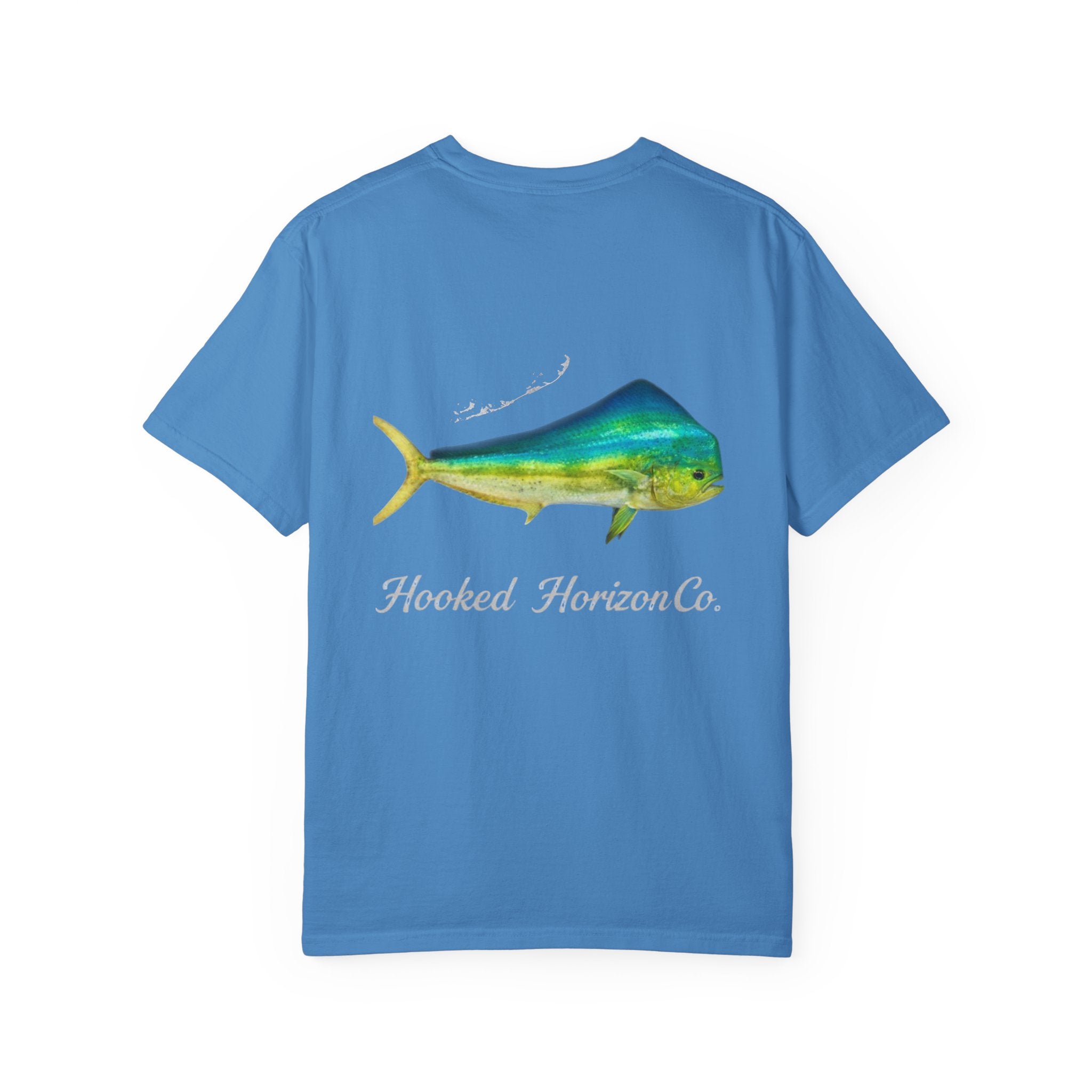 Mahi Mahi Deep Drift Fishing T-Shirt - Florida Keys Fishing Tee for Angler Lovers