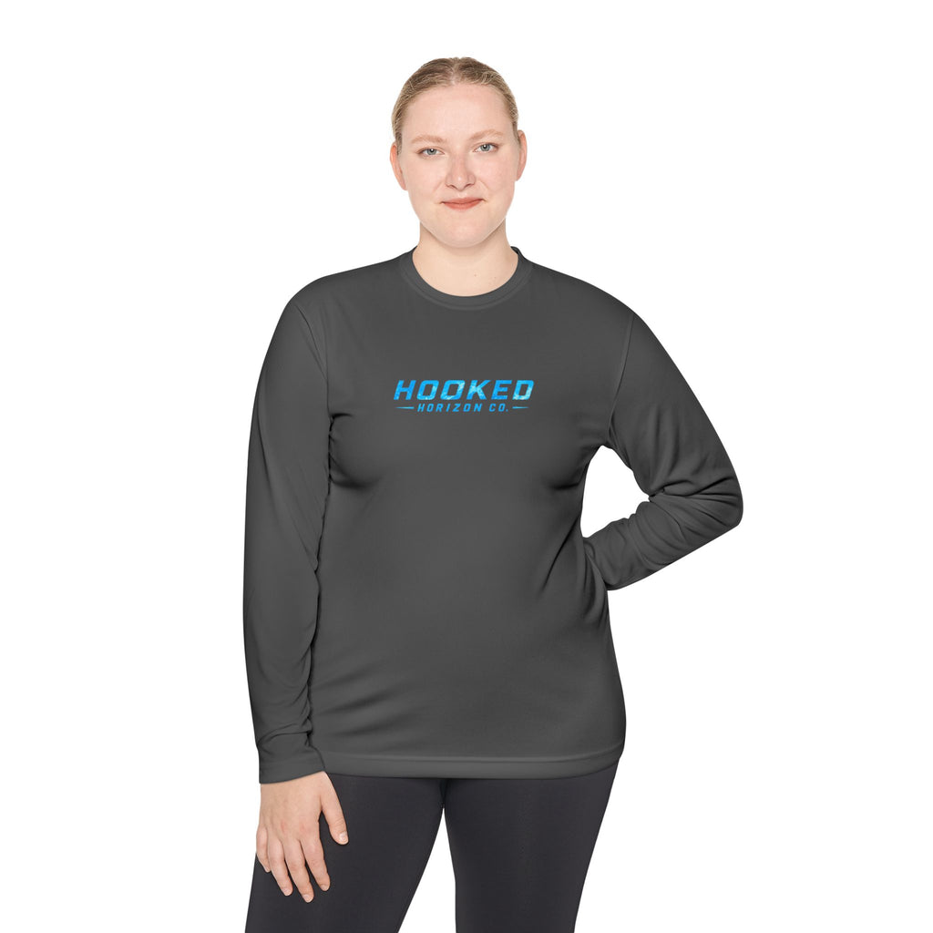 Moisture Wicking Classic Logo Tee—Horizon Co. Anchors Long Sleeve Tee — Lightweight Fishing Shirt