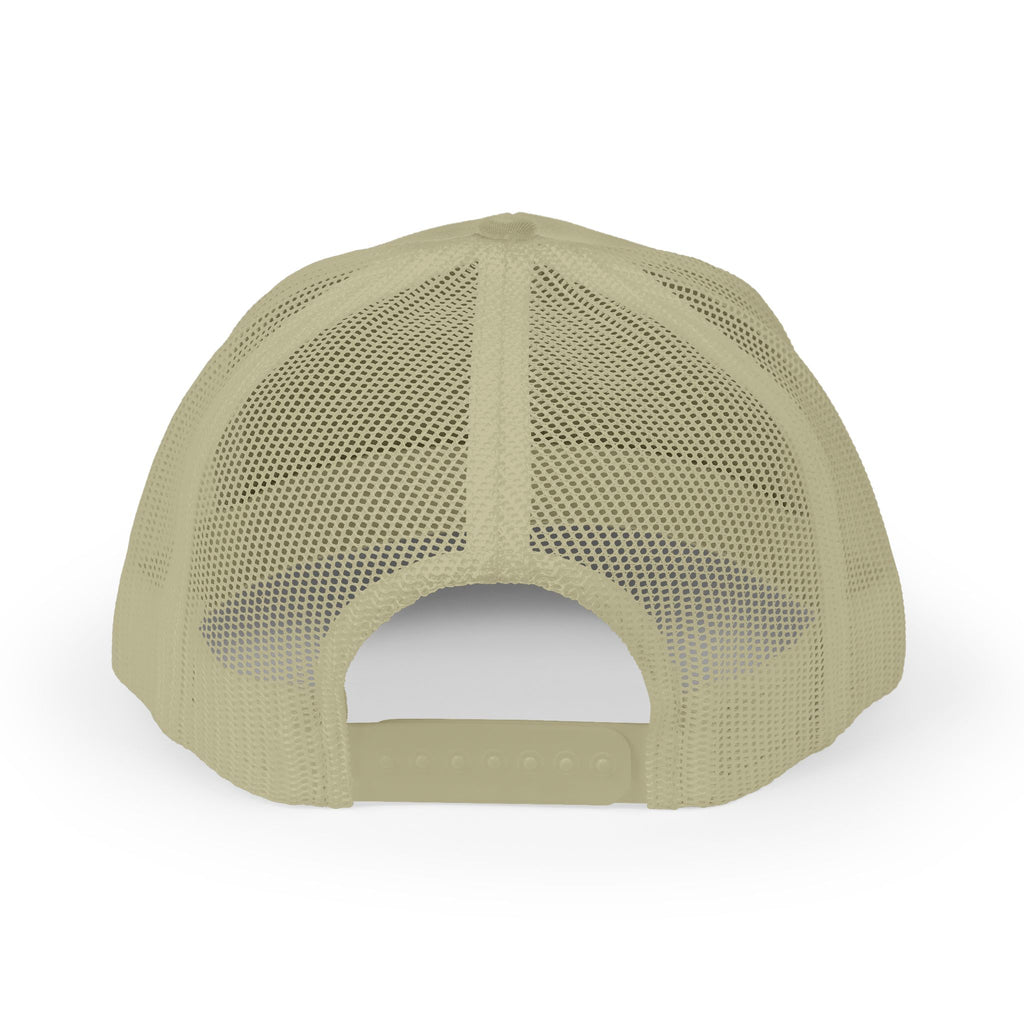 Wave Hooked Horizon Trucker Cap — Embroidered Fishing Snapback