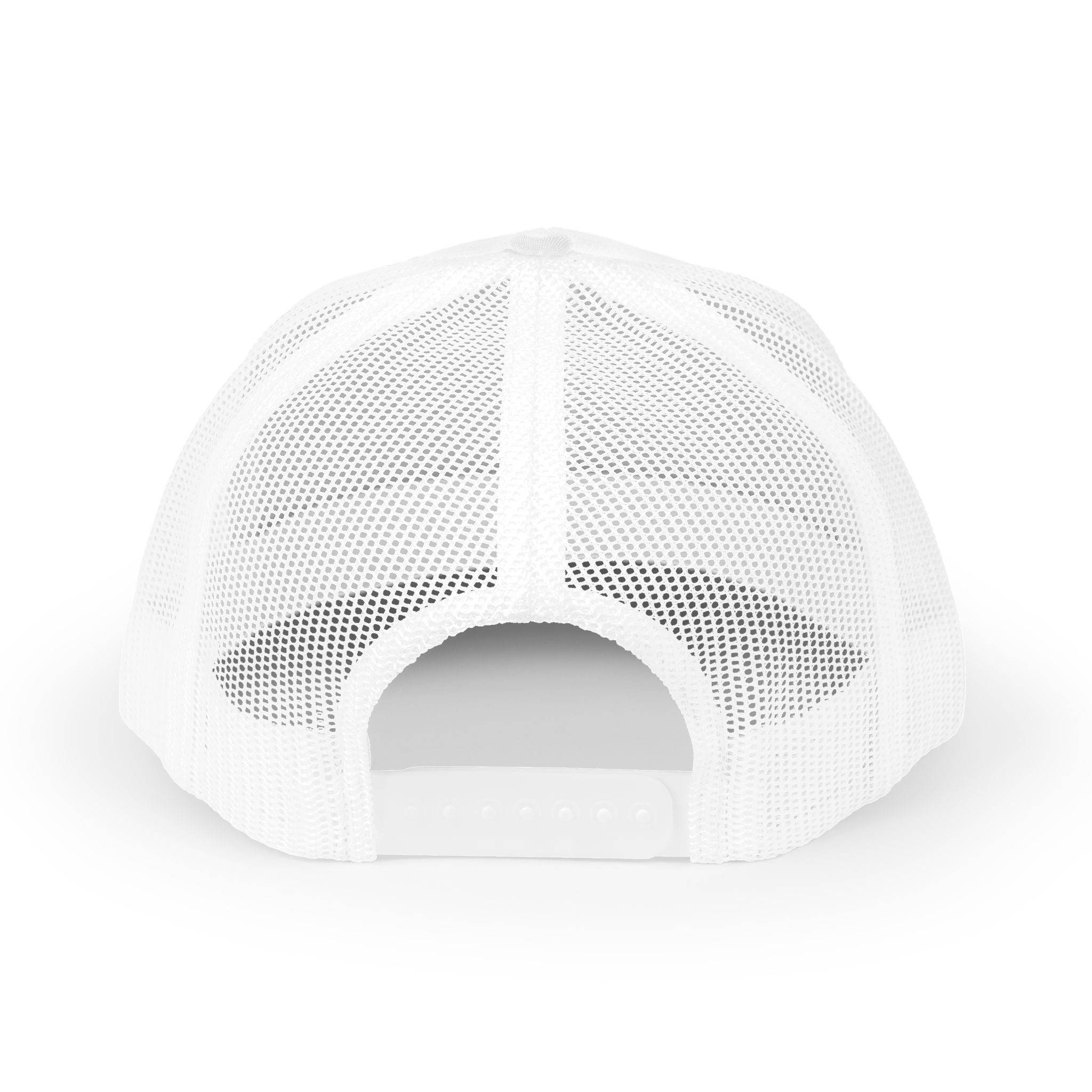 Wave Hooked Horizon Trucker Cap — Embroidered Fishing Snapback