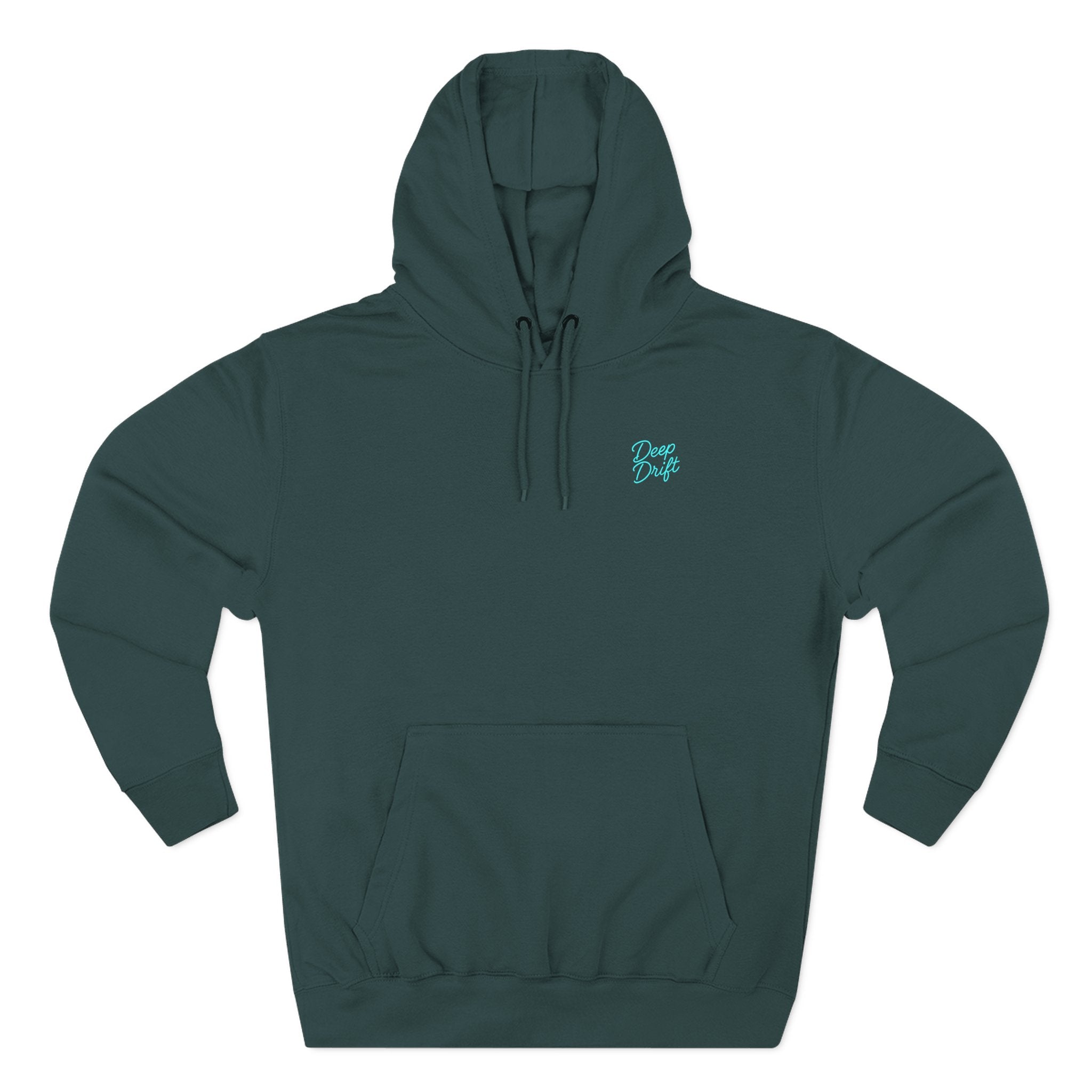 Wave & Sun Deep Drift– "Hooked By The Sea" Hooked Horizon Co. Unisex Hoodie for Ocean Lovers, Nautical Fashion, Cool Weather Gear, Everyday Comfort, Perfect Gift