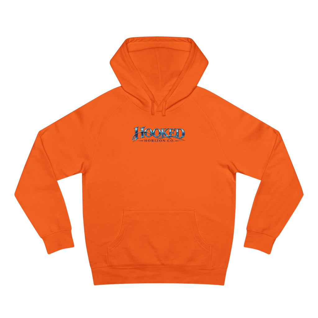 Fishing Boat " Chasing Legends Not Trends "Hooked Horizon Co. Unisex Supply Hoodie