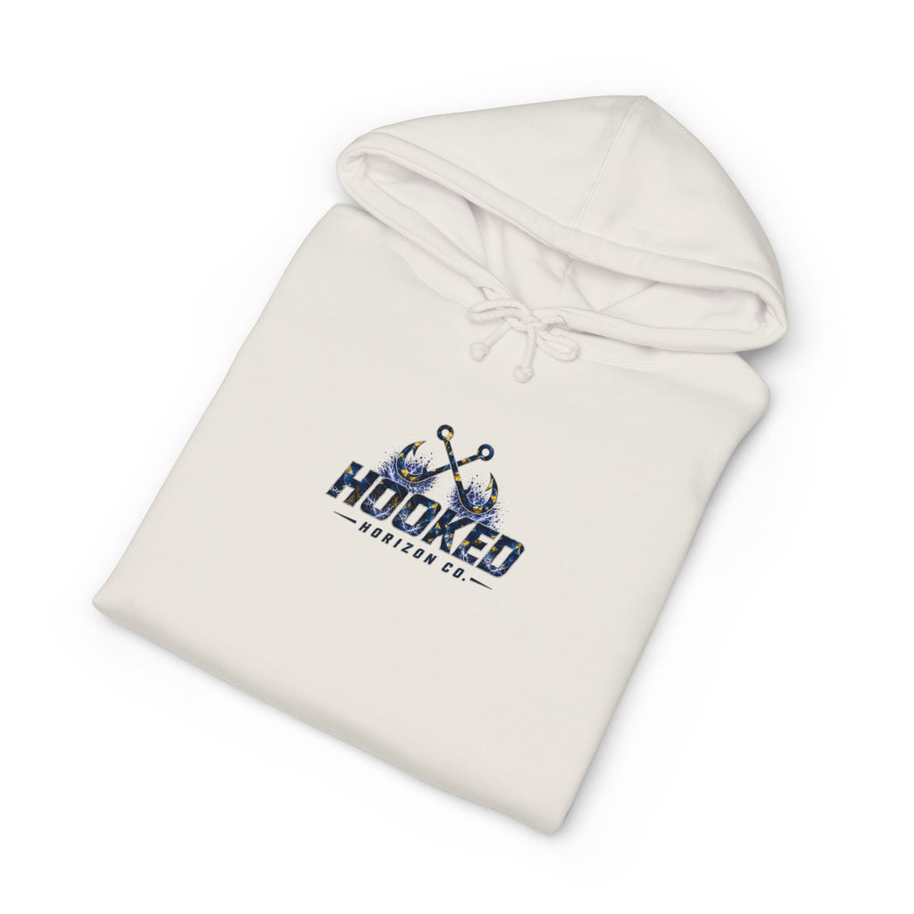 Sail Fish Hoodie Hooked Horizon Co. — Fishing Back Graphic Hoodie, Multiple Color Variations