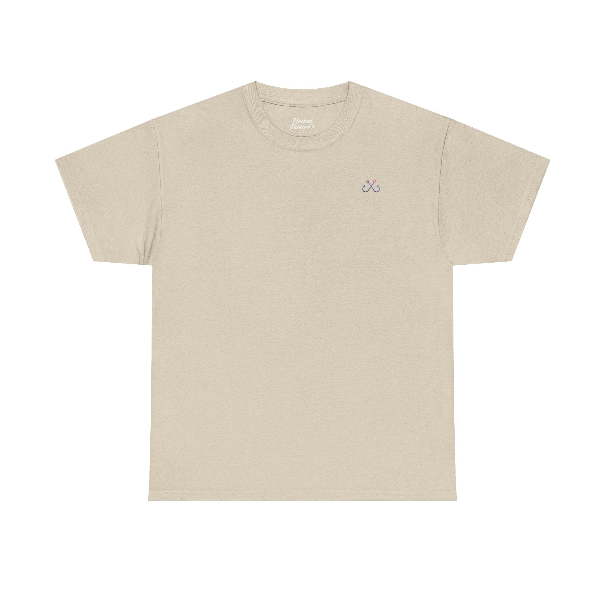 Octopus Hooked Horizon Co Tee—Ocean Graphic Tee — "Beloved" Ray Design