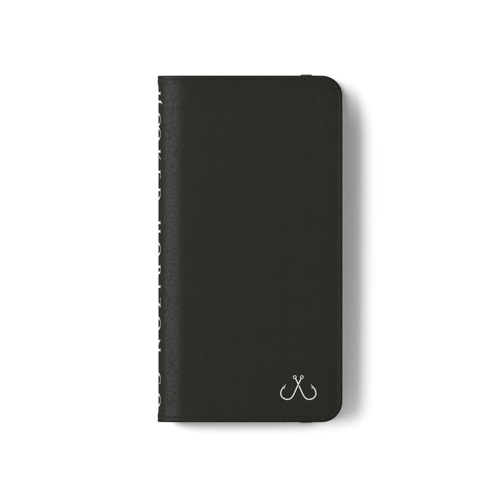 Mahi Mahi Flip Phone Case — Turquoise Water Pattern Wallet Cover