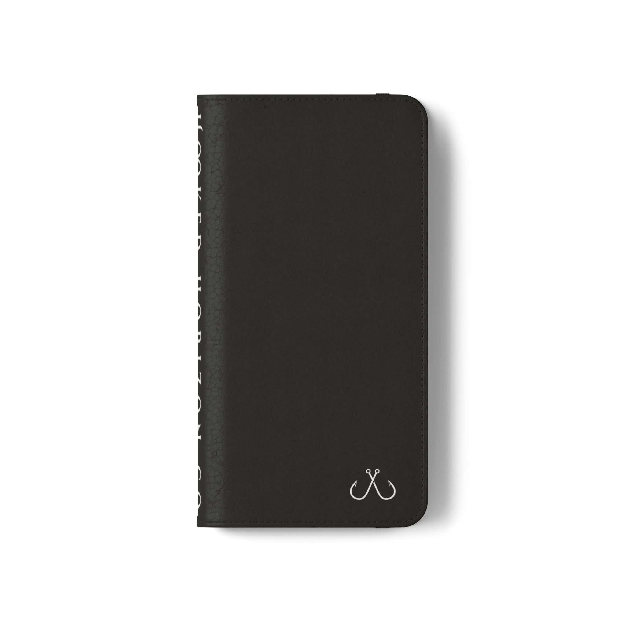 Mahi Mahi Flip Phone Case — Turquoise Water Pattern Wallet Cover