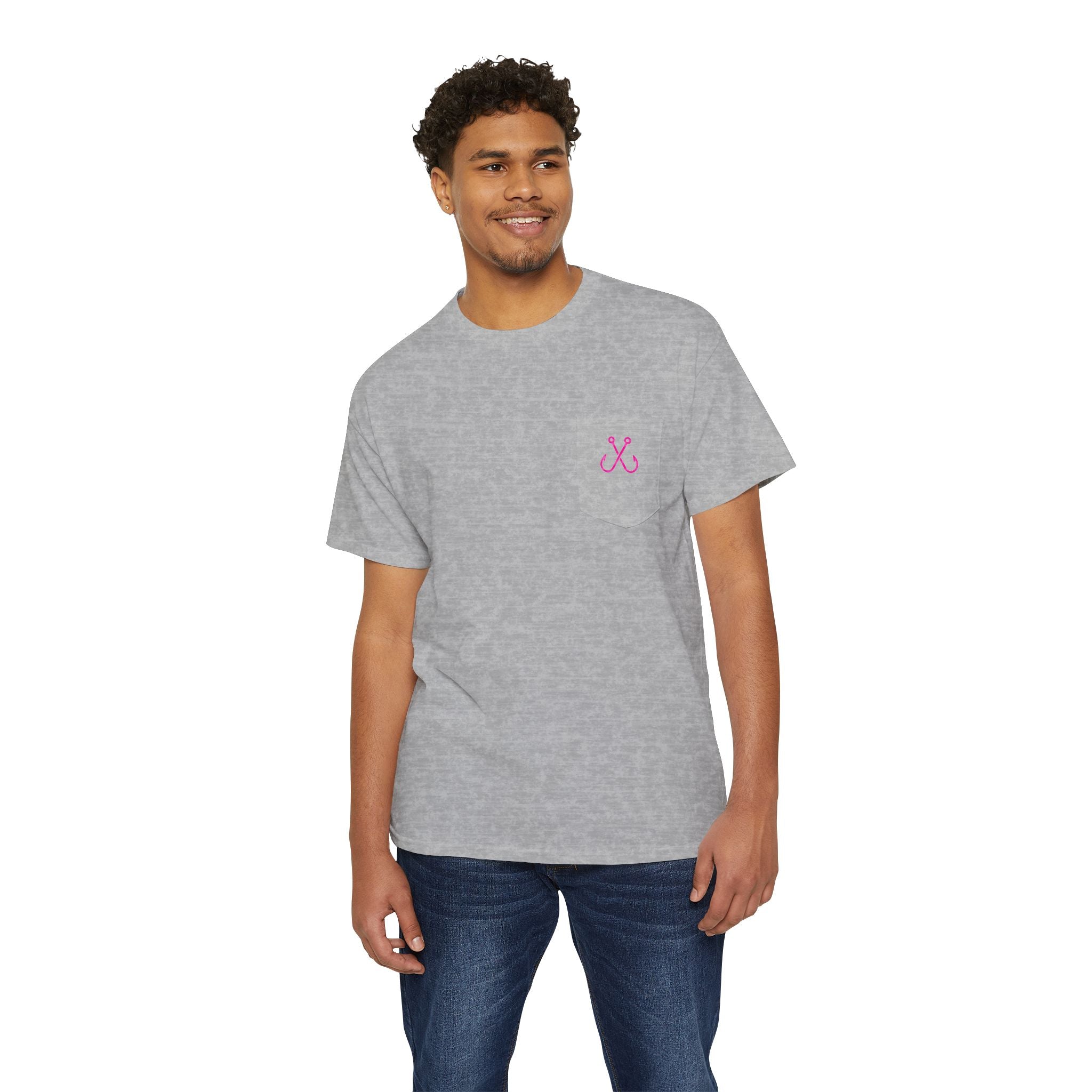 Turtle Deep Drift Hooked HorizonCo.  Tee- Perfect for Angler and Fishing Gifts, For him, For Her Unisex Cotton T-Shirt for Fishing & Wildlife Enthusiasts, Ocean Lovers