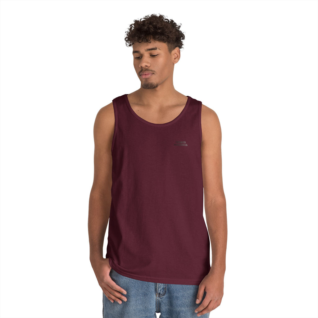 Red  Deep Drift Octopus Graphic Tank Top, Summer Beach Wear, Unisex Tank, Gift for Ocean Lovers, Nautical Tees, Camping Apparel