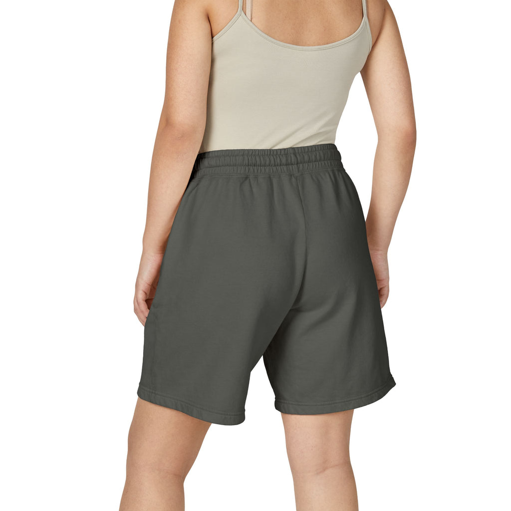 Hooked Horizon Co.  Fleece Sweat Shorts — Lightweight Garment-Dyed Lounge Shorts