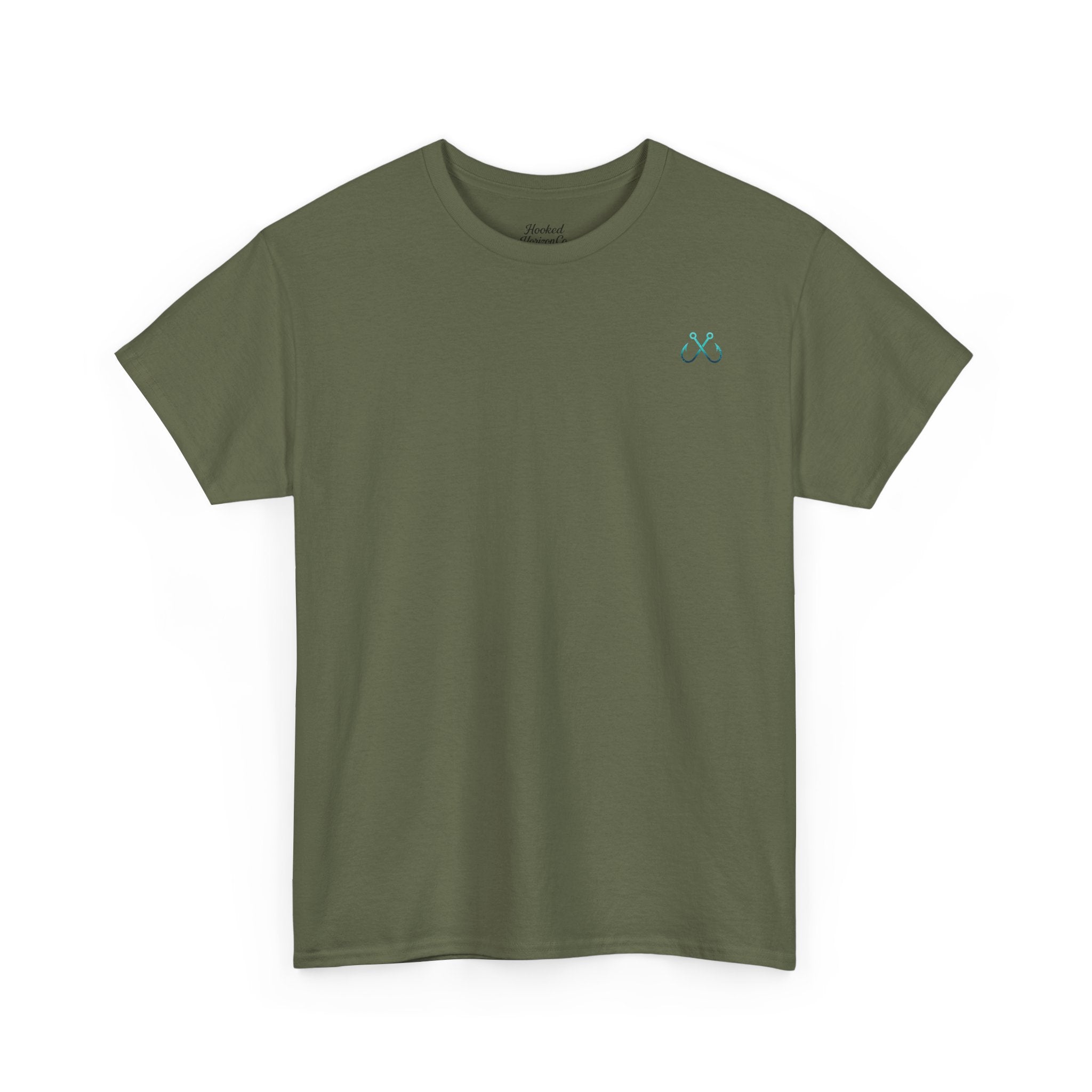 Manta Ray Hooked Horizon Co Tee—Ocean Graphic Tee — "Beloved" Ray Design
