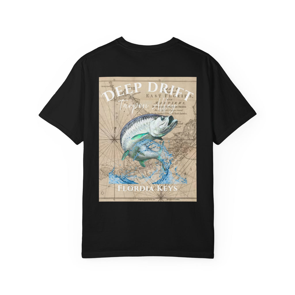 Tarpon Alley Fishing T-Shirt - Florida Keys Fishing Tee for Angler Lovers