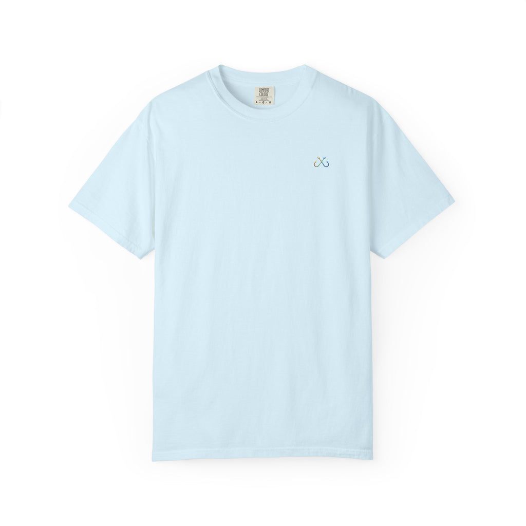 Jelly Fish Hooked Horizon Co. — Deep Drift Fishing Graphicishing Tee for Angler Lovers, Shark Lovers, Ocean Tee