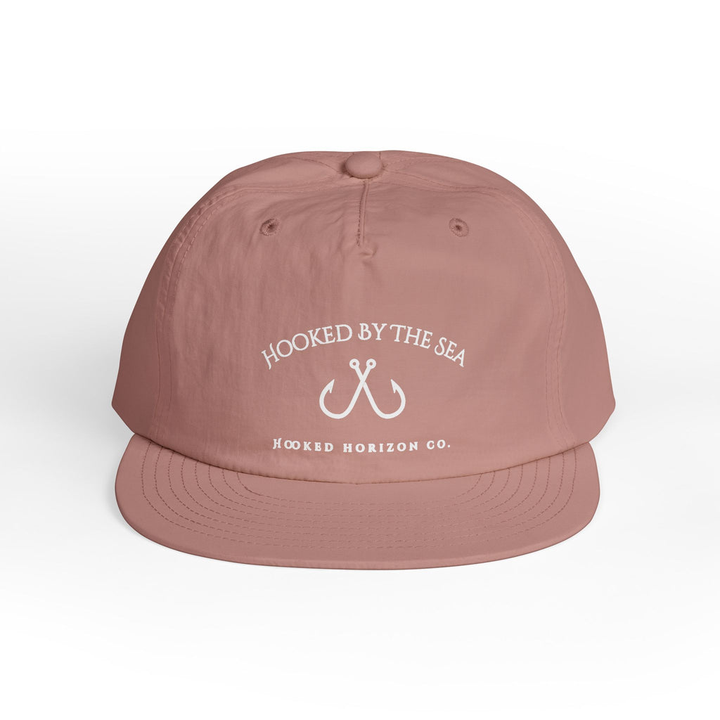 Quick Dry Surf Cap Hooked Horizon Co. — Light Weight, Multiple Color Variations Beachy Vibes Snapback Hat for Surf Lovers, Summer Fashion, Ocean Enthusiasts, Gift for Surfers, Vacation Style