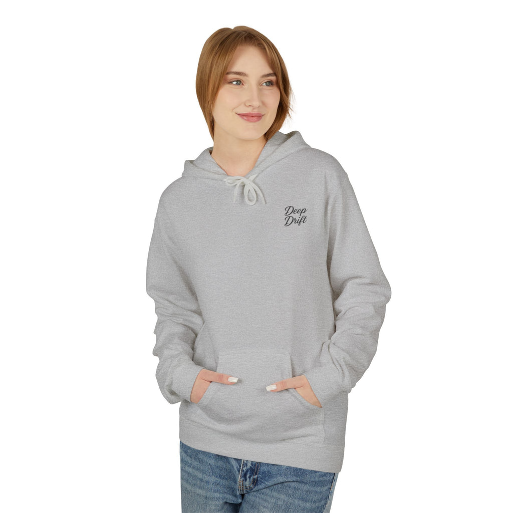 Deep Drift Wave & Shark Fishing Hoodie — Hooked Horizon Co. Pullover, Multiple Color Variations