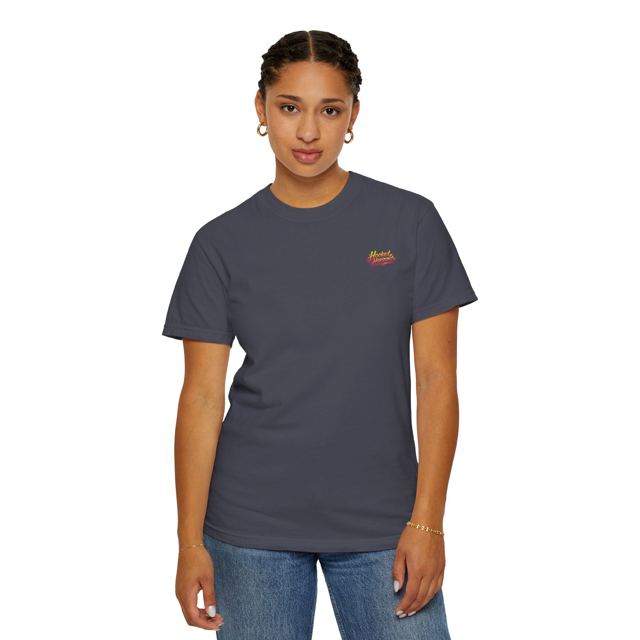 Hooked & Hammered Fishing T-shirt, Hooked Horizon Co, Angler Gifts, Shark Lovers