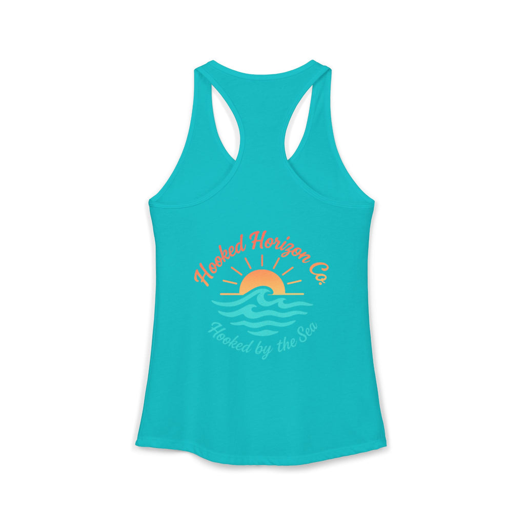 Wave & Sun Deep Drift– "Hooked By The Sea" Hooked Horizon Co. Unisex Zip Hoodie for Ocean Lovers, Nautical Fashion, Cool Weather Gear, Everyday Comfort, Perfect Gift