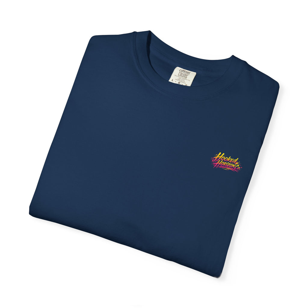 Hooked & Hammered Fishing T-shirt, Hooked Horizon Co, Angler Gifts, Shark Lovers