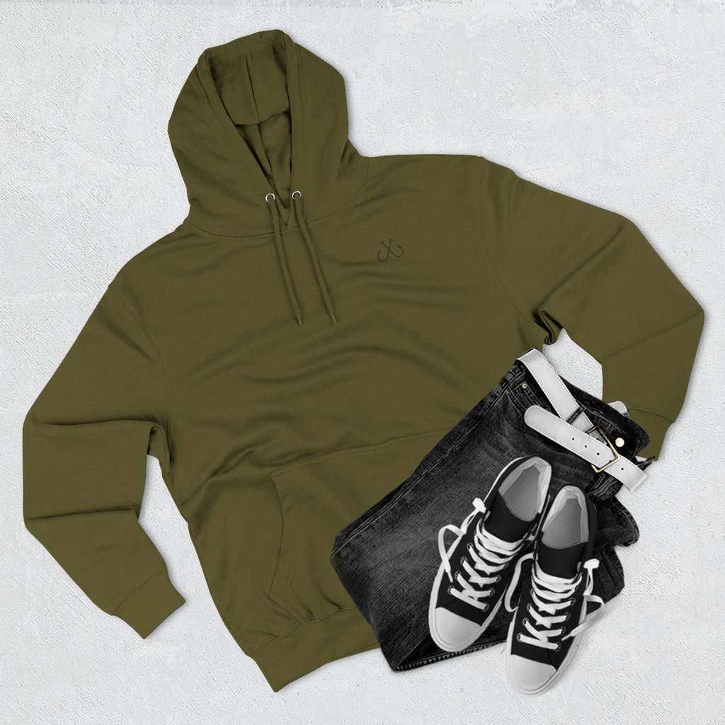Hammer Head Shark Deep Drift– Hooked Horizon Co. Unisex Zip Hoodie for Ocean Lovers, Nautical Fashion, Cool Weather Gear, Everyday Comfort, Perfect Gift