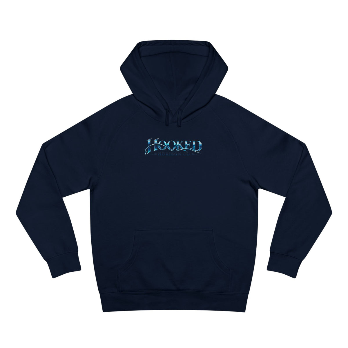 Fishing Boat " Chasing Legends Not Trends "Hooked Horizon Co. Unisex Supply Hoodie