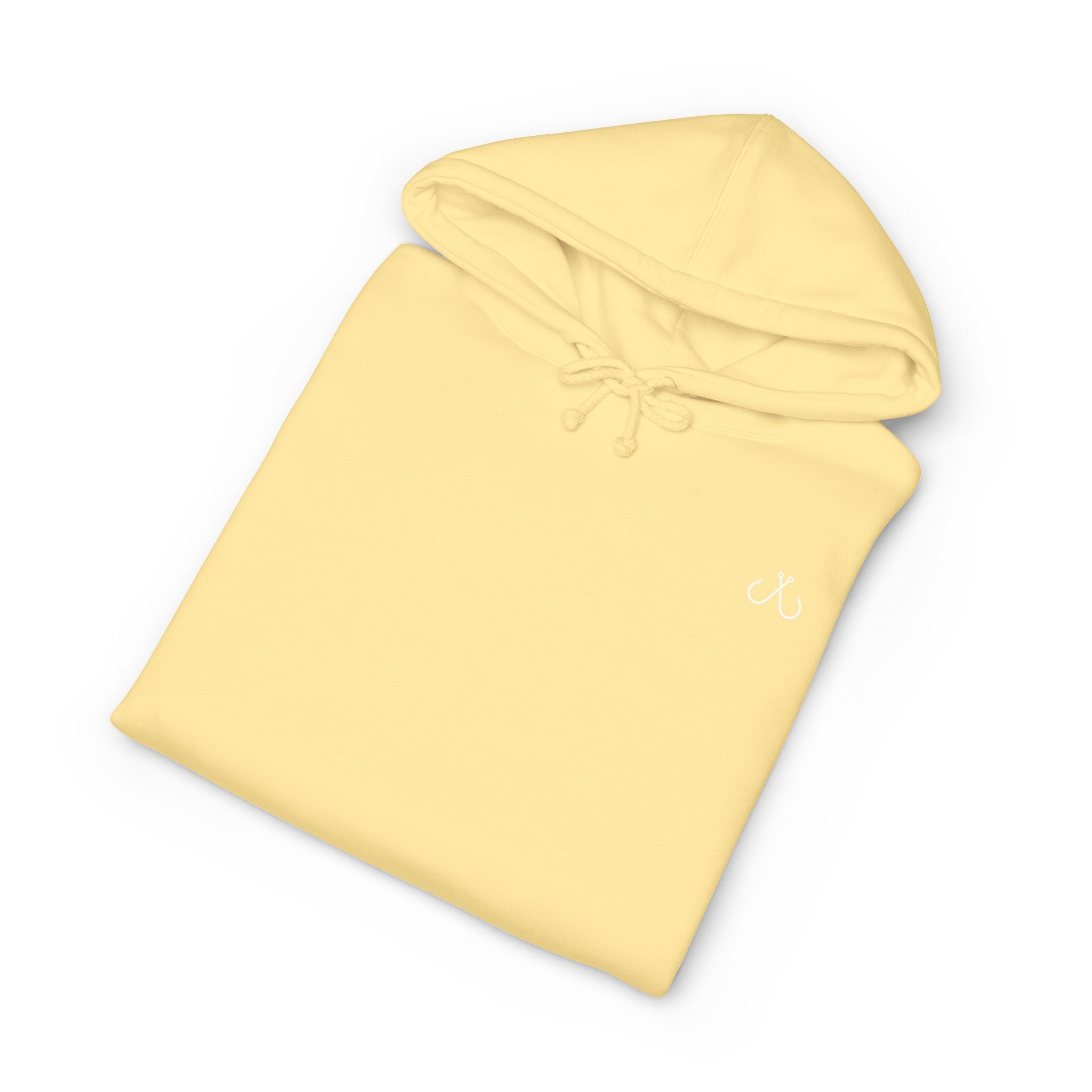 Chasing Legends Not Trends Hoodie Hooked Horizon Co. — Minimal Fishing Back Graphic Hoodie, Multiple Color Variations
