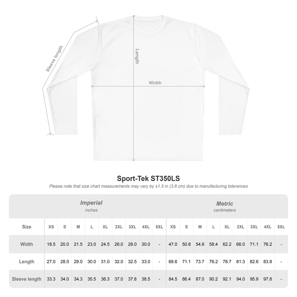 Moisture Wicking Classic Logo Tee—Horizon Co. Anchors Long Sleeve Tee — Lightweight Fishing Shirt