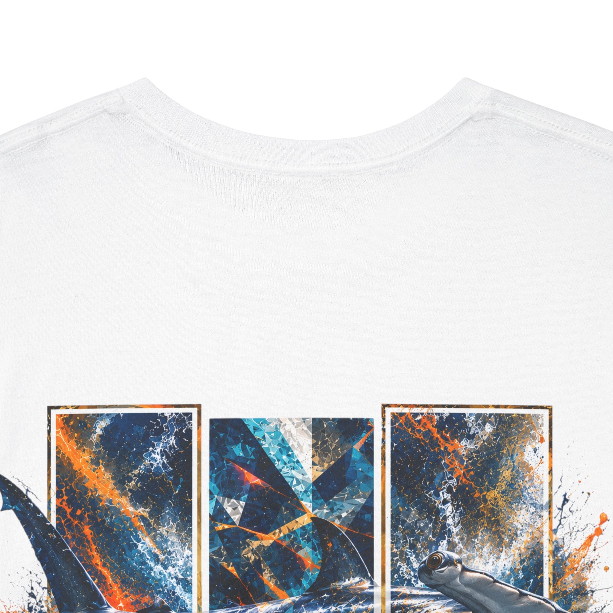 Hammer Head Hooked Horizon Co Tee—Ocean Graphic Tee — "Beloved" Ray Design