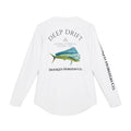Men's UV Protection Long Sleeve Mahi Mahi Fishing Shirt, Outdoor Adventure Apparel, Salt Life Tee, Gifts for Fishermen, Beachwear, Sun [...]