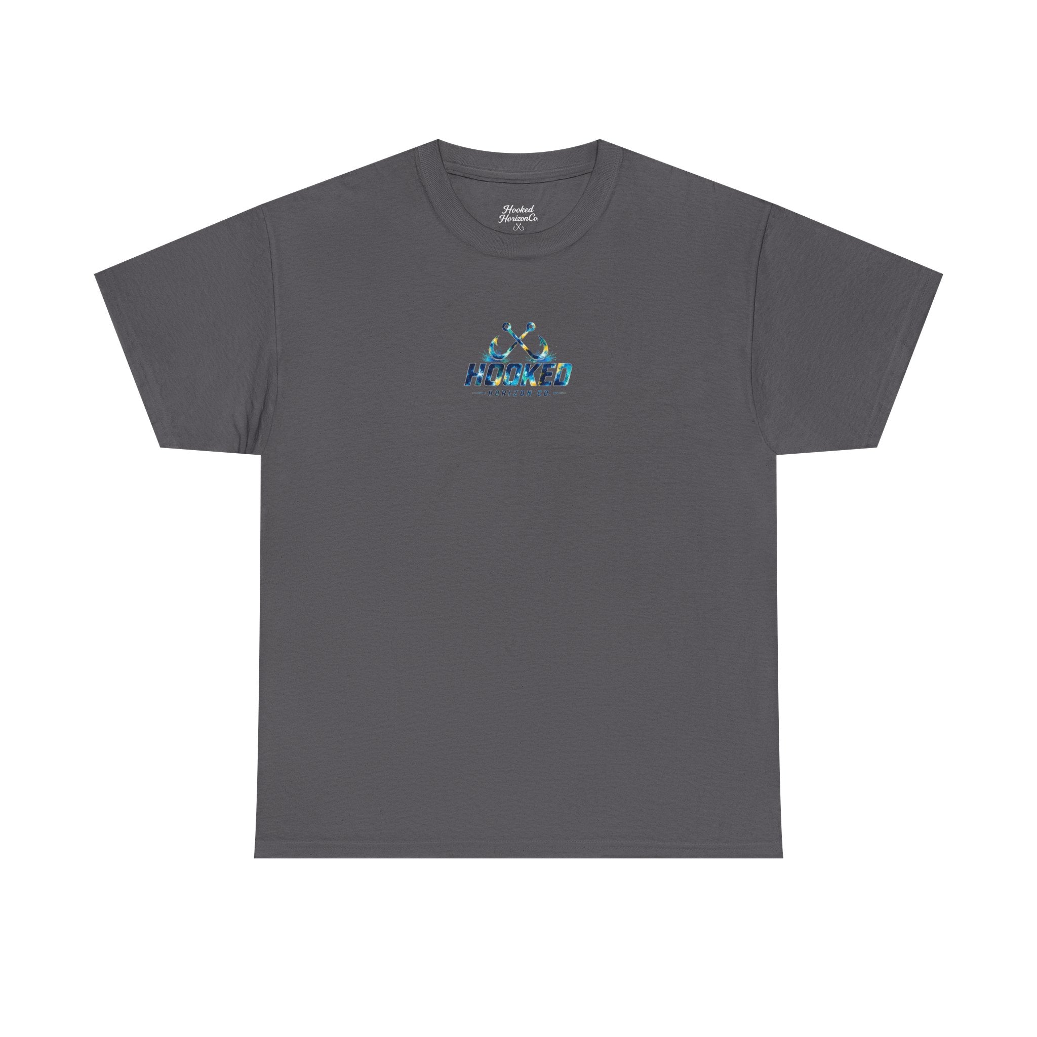 Barracuda Hooked Horizon Co Tee—Ocean Graphic Tee — "Beloved" Ray Design