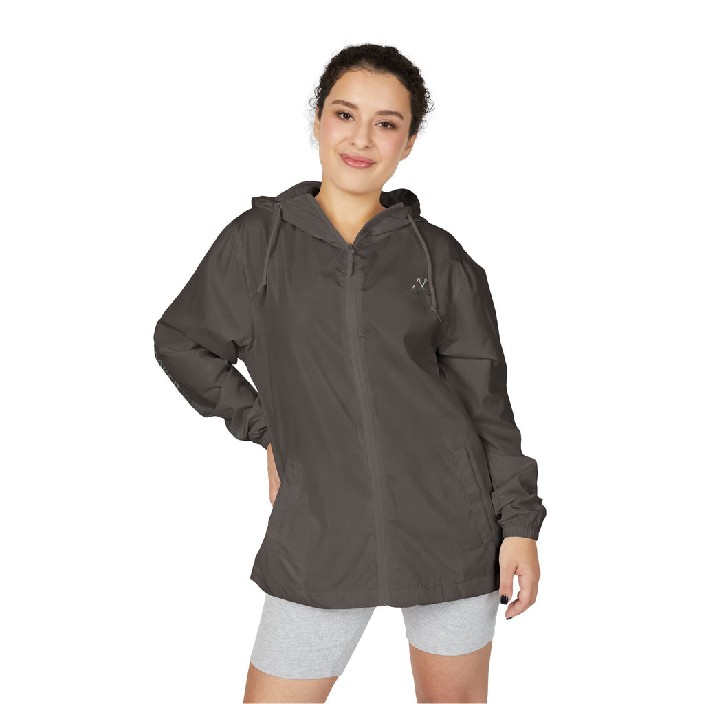 Chasing Legends Not Trends Compass Graphic Windbreaker Jacket — Nautical Adventure Hooded Windbreaker