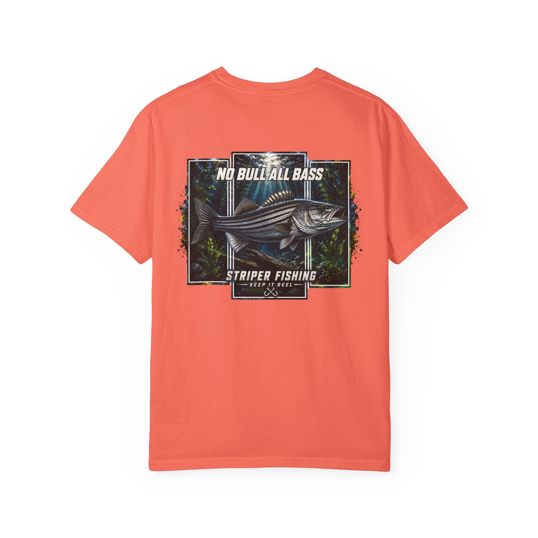 Saltwater Sea Striper Fishing Tee — Hooked Horizon Co.  Angler Gifts Ocean Lover Gifts