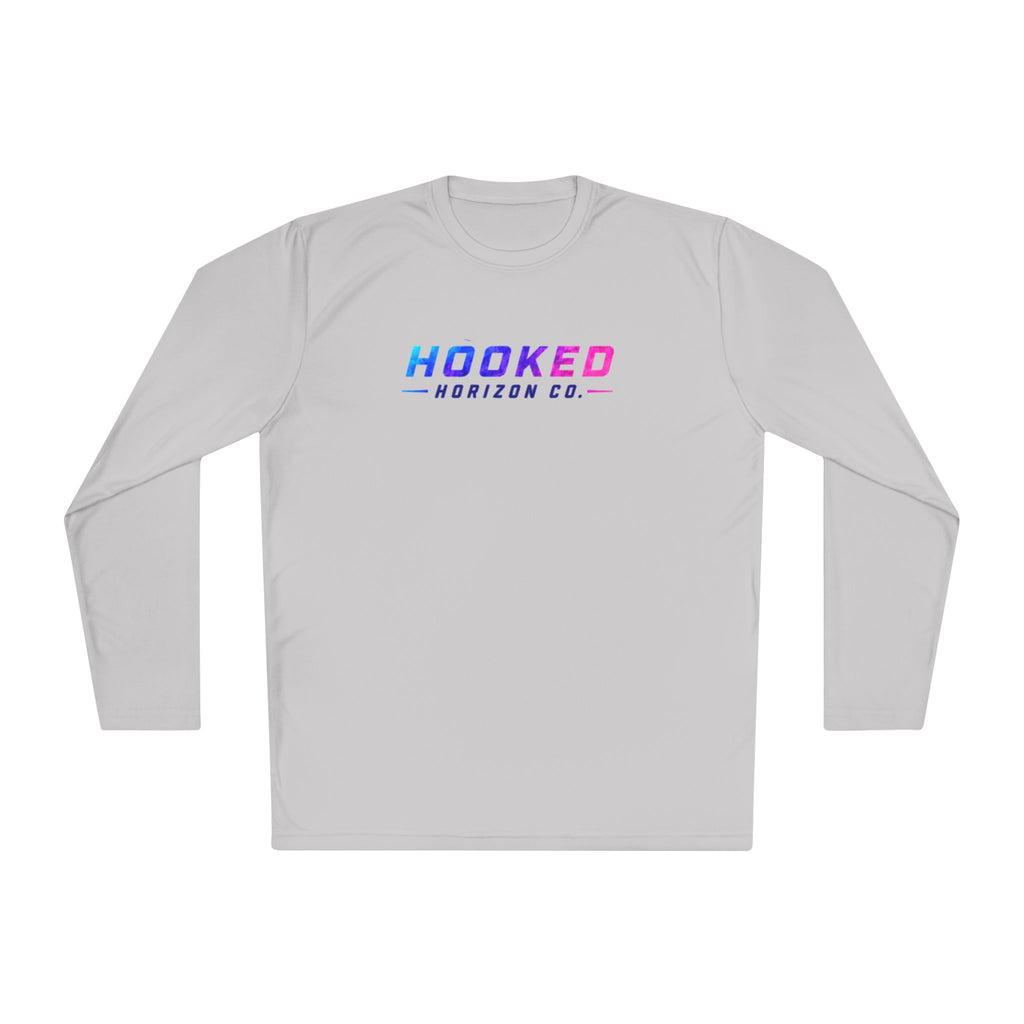 Moisture Wicking Classic Logo Shark Tee —Horizon Co. Anchors Long Sleeve Tee — Lightweight Fishing Shirt