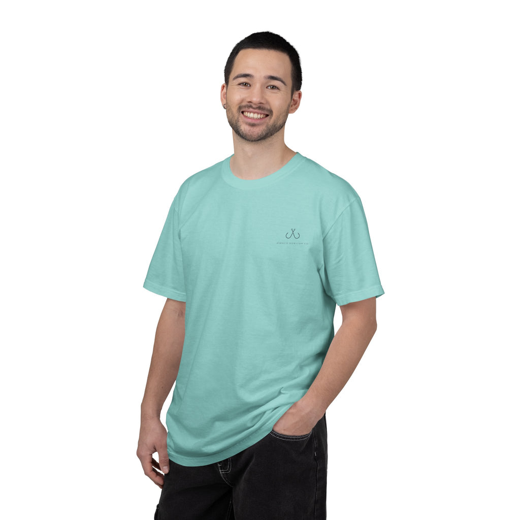 Turtle Ocean Tee, Deep Drift— Hooked Horizon Co.  Angler Gifts Ocean Lover Gifts