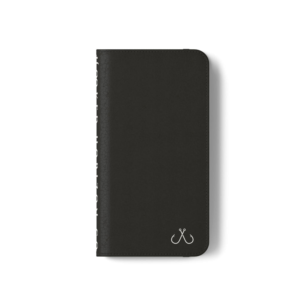 Mahi Mahi Flip Phone Case — Turquoise Water Pattern Wallet Cover