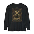 Compass Long Sleeve T-Shirt, Ocean Adventure Apparel, Boat Trip Shirt, Coastal Style, Gift for Fishermen