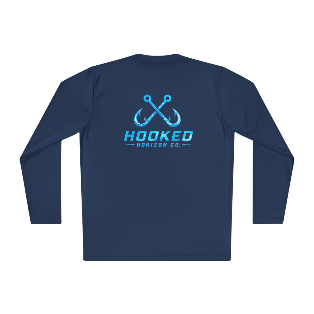 Moisture Wicking Classic Logo Tee—Horizon Co. Anchors Long Sleeve Tee — Lightweight Fishing Shirt