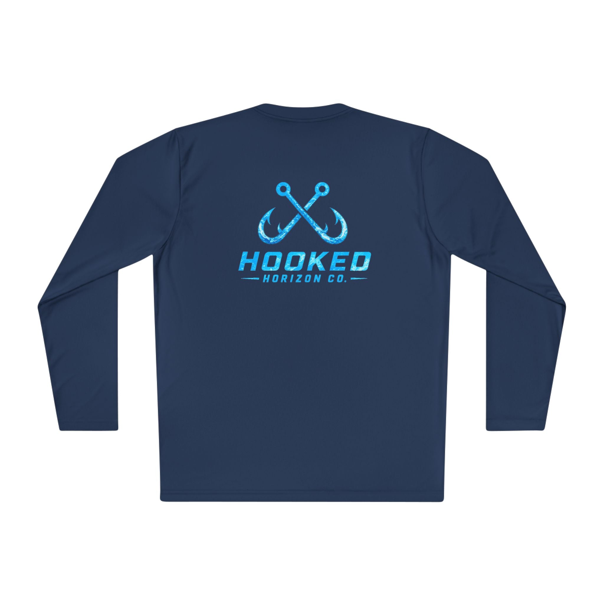 Moisture Wicking Classic Logo Tee—Horizon Co. Anchors Long Sleeve Tee — Lightweight Fishing Shirt