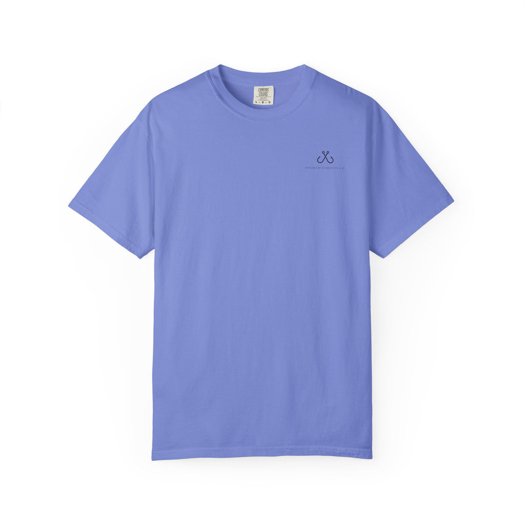 Shark Tee — "Deep Drift on the Water" Fishing Graphicishing Tee for Angler Lovers, Shark Lovers, Ocean Tee