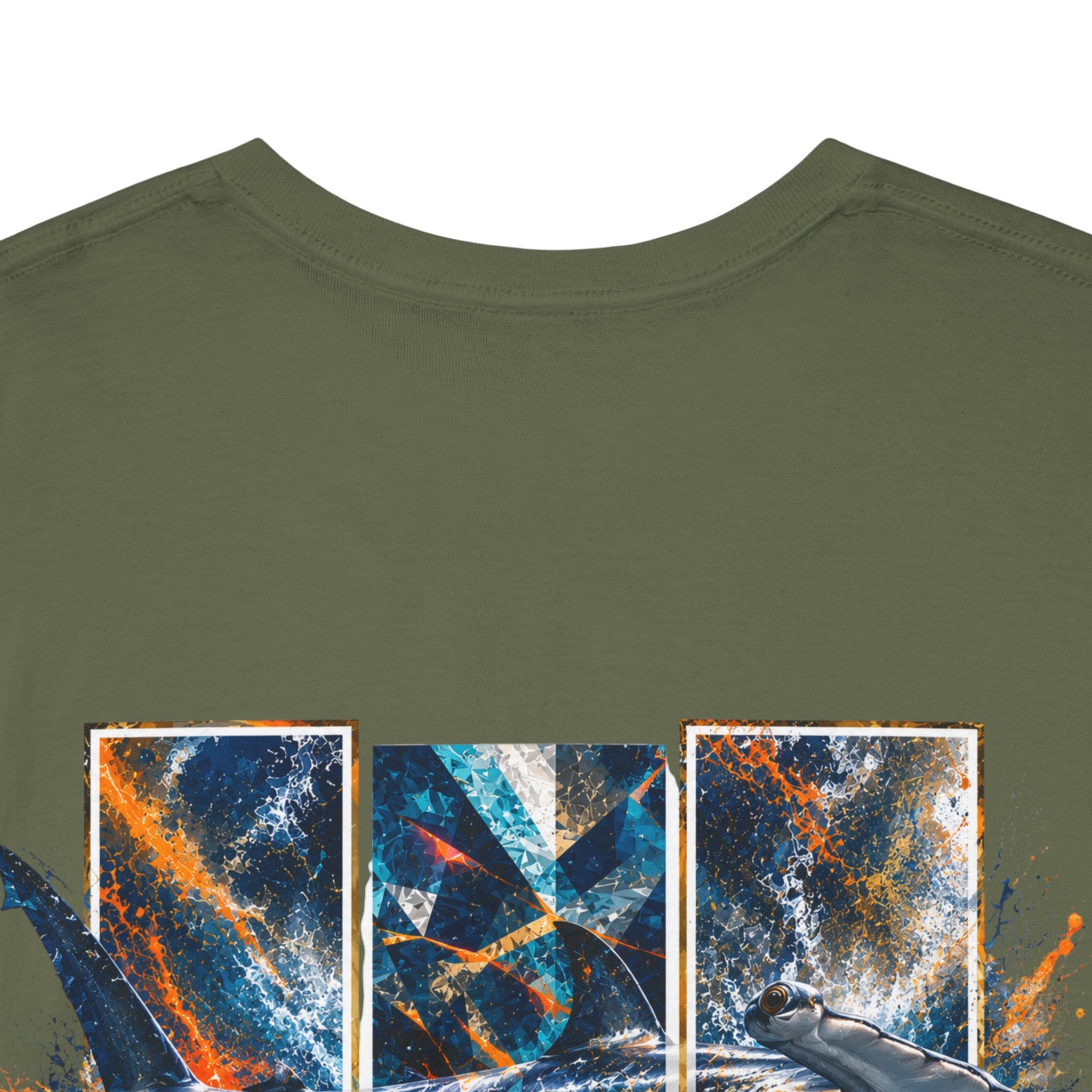 Hammer Head Hooked Horizon Co Tee—Ocean Graphic Tee — "Beloved" Ray Design