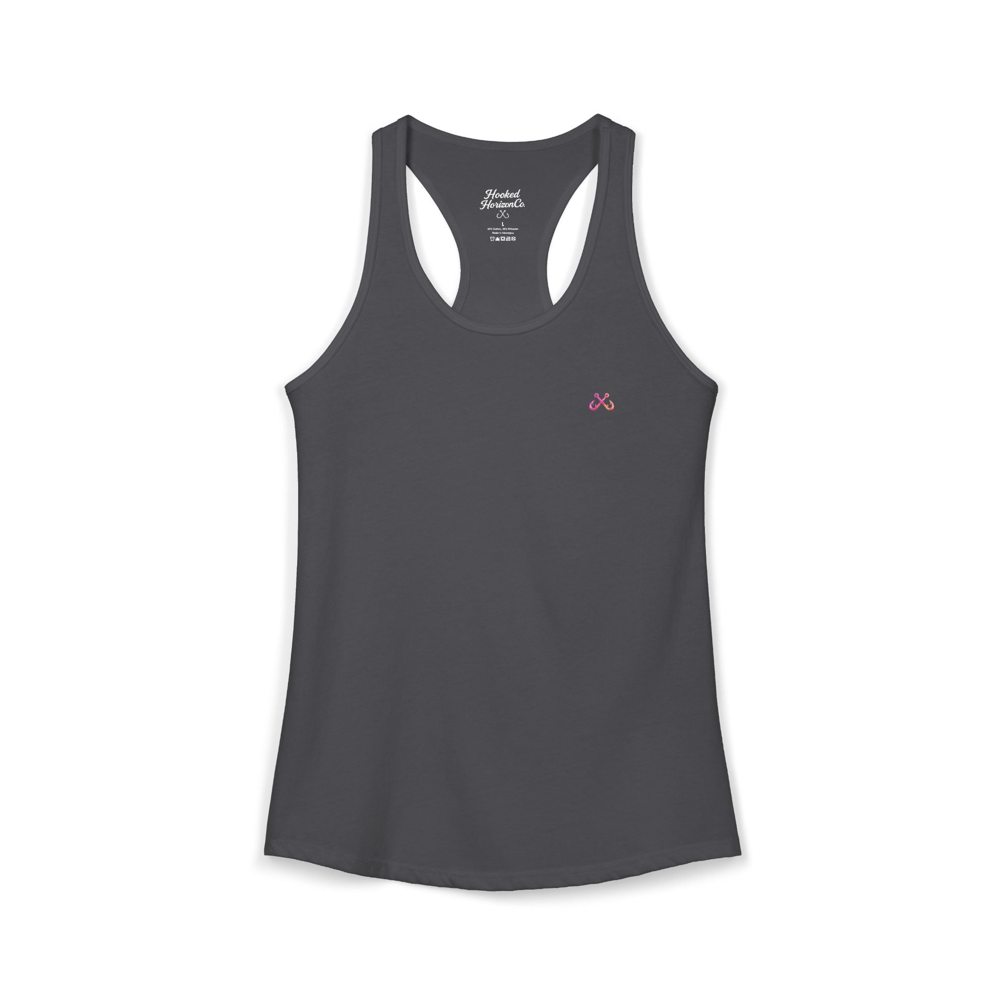 Pink Sunset Hooked Horizon Co. Tank– Gifts for Ocean Lovers, Nautical Fashion, Everyday Comfort, Perfect Gift for Her