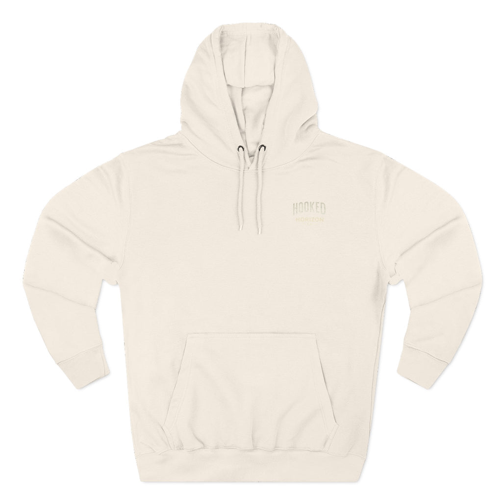 Fishing Charter T-Shirt— Hooked Horizon Hoodie — Fishing Boat Graphic Pullover