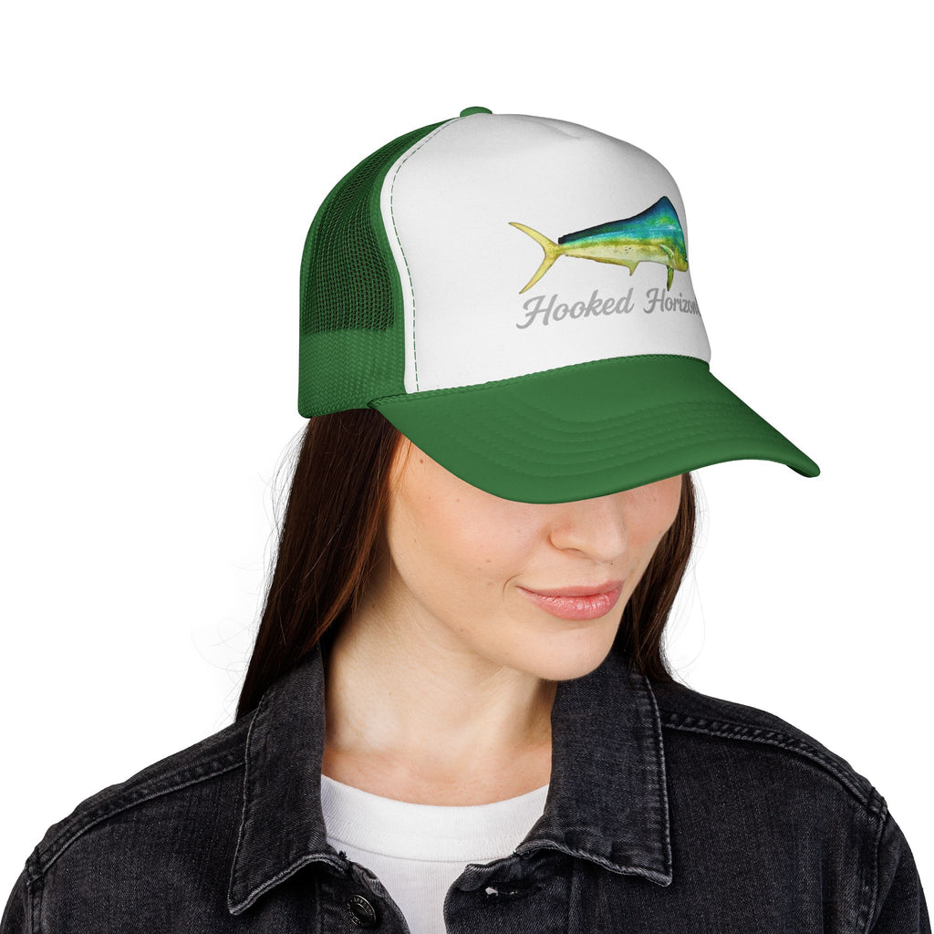 Mahi Mahi Trucker Cap — Fishing & Beach Hat