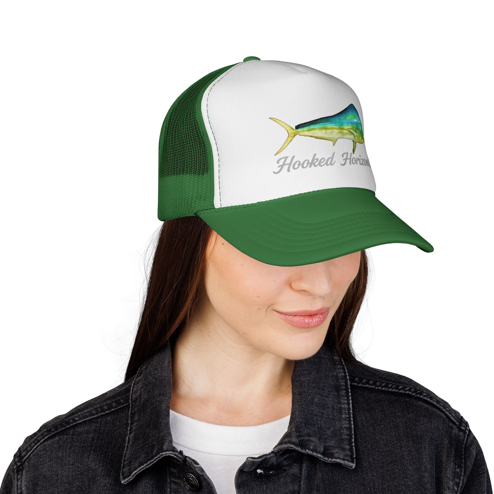 Mahi Mahi Trucker Cap — Fishing & Beach Hat