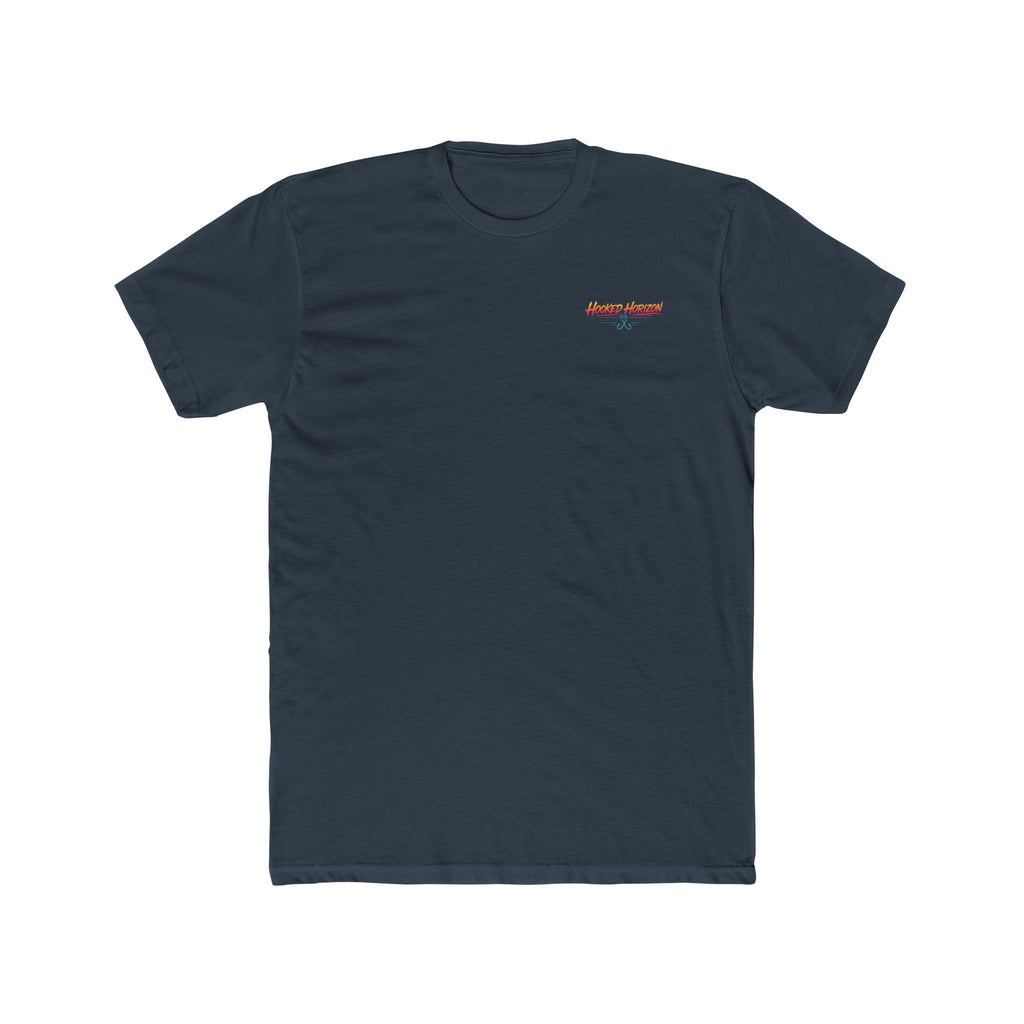 Hooked Horizon Co.  Sunset Fishing T-Shirt— Multiple Color Variations