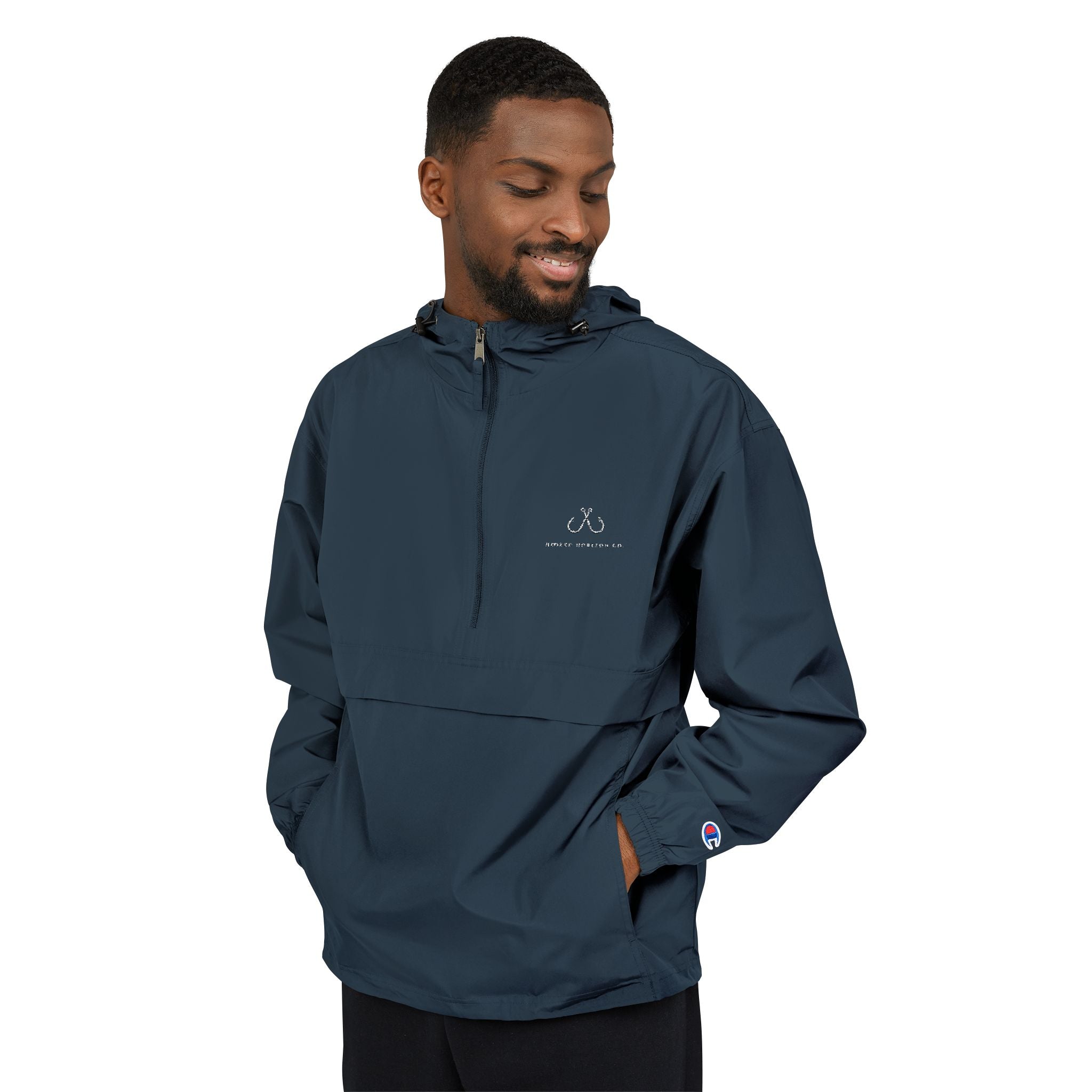 Hooked Horizon Co. Unisex Packable Anorak Jacket, Lightweight Rain Jacket, Outdoor Adventure Gear, Casual Fashion, Travel Essential, Fall Wardrobe