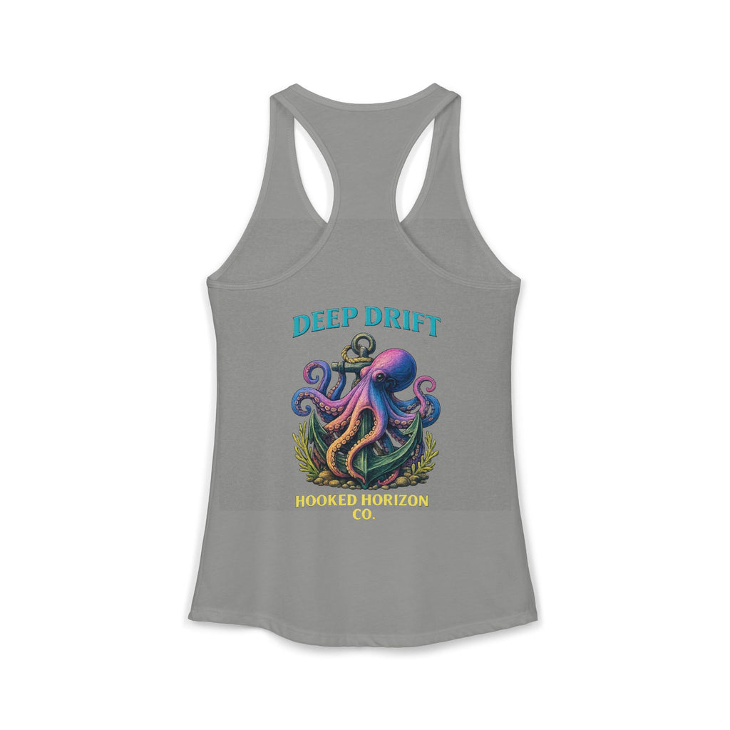 Rainbow Octopus Deep Drift– Hooked Horizon Co. Gifts for Ocean Lovers, Nautical Fashion, Everyday Comfort, Perfect Gift for Her