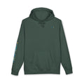 Bull Shark Hoodie Hooked Horizon Co. — Fishing Back Graphic Hoodie, Multiple Color Variations