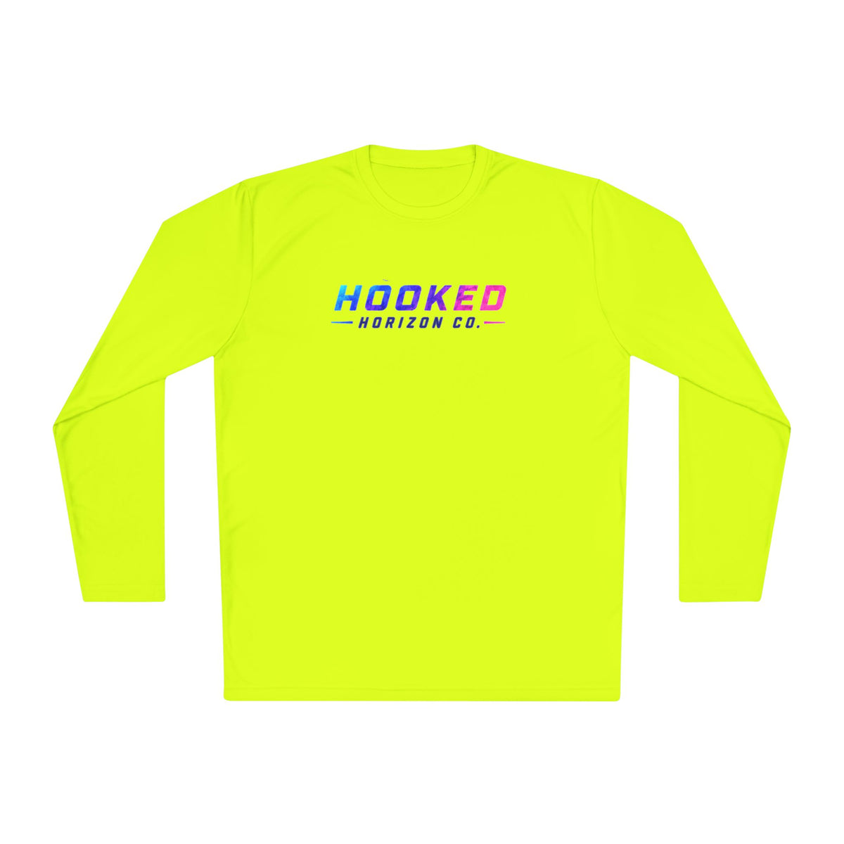 Moisture Wicking Classic Logo Shark Tee —Horizon Co. Anchors Long Sleeve Tee — Lightweight Fishing Shirt