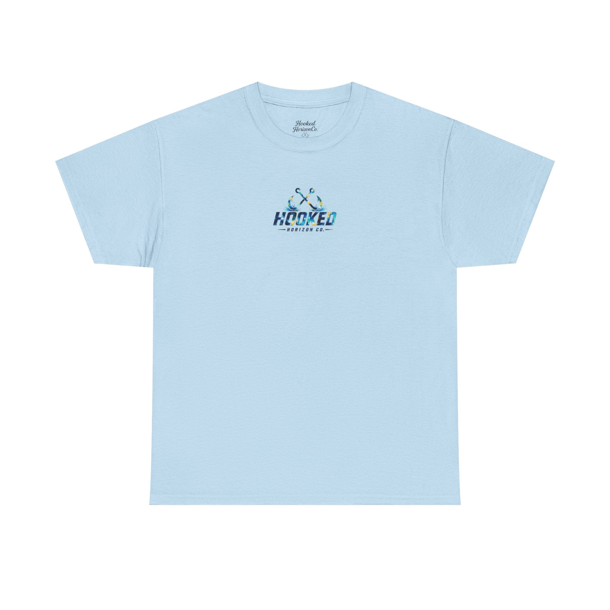 Barracuda Hooked Horizon Co Tee—Ocean Graphic Tee — "Beloved" Ray Design