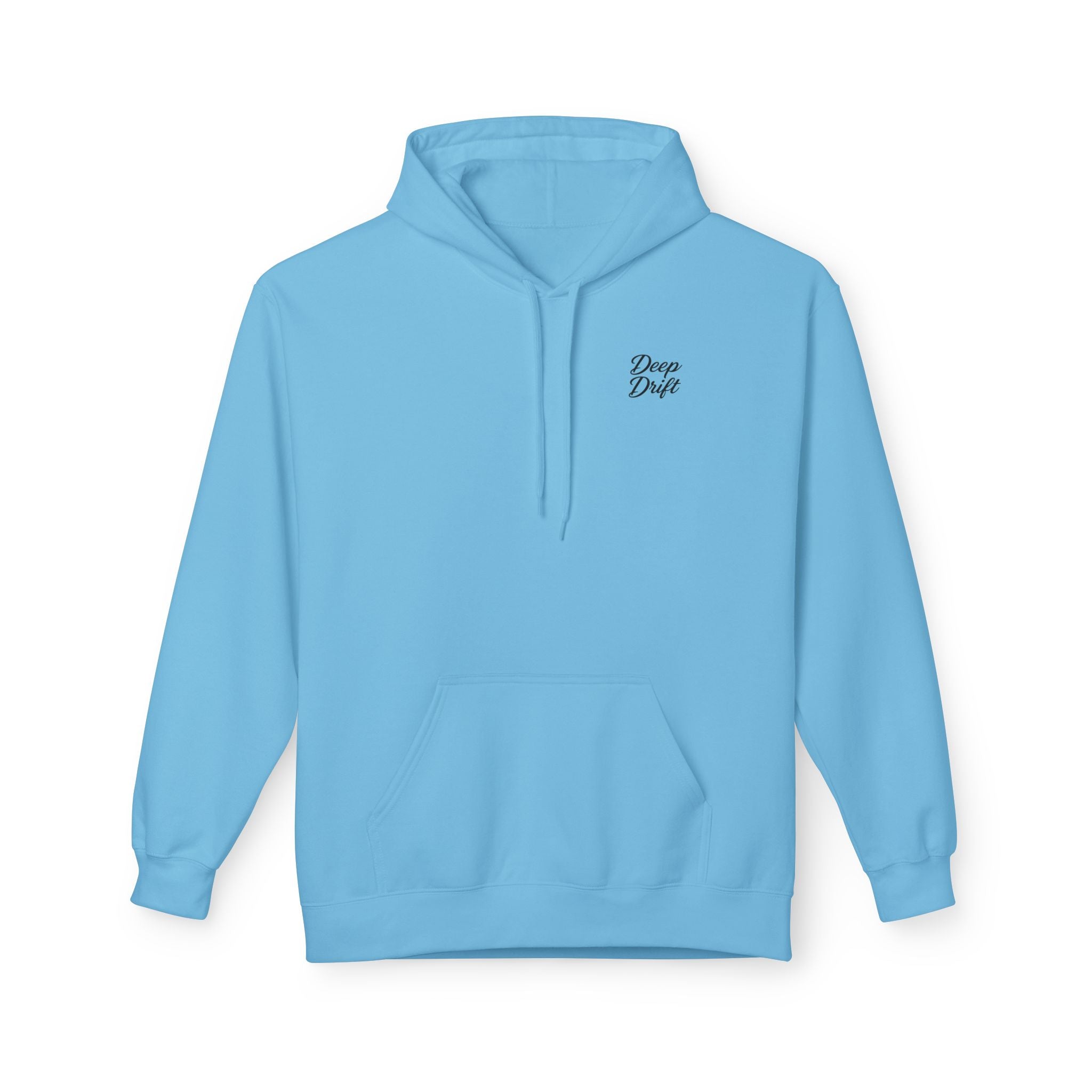 Deep Drift Wave & Shark Fishing Hoodie — Hooked Horizon Co. Pullover, Multiple Color Variations